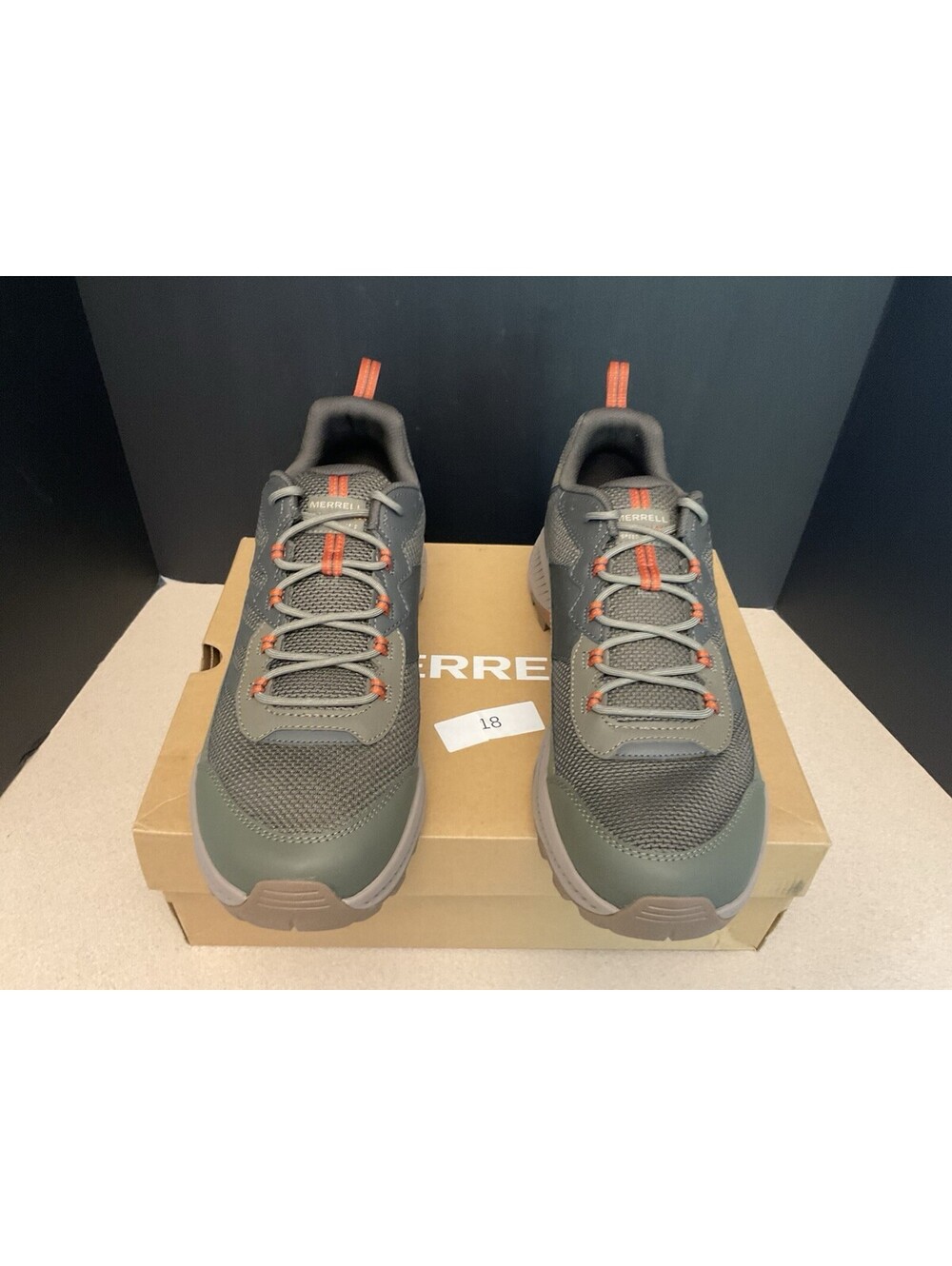 New! Mens Merrell Speed Strike 2 Olive Trail Hiking Shoes. Size 15M. Nice Shoes! - Picture 2 of 10